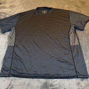 REAL ESSENTIALS Performance T-Shirt Athletic Crew Neck Short Sleeve Mens XXL 2XL
